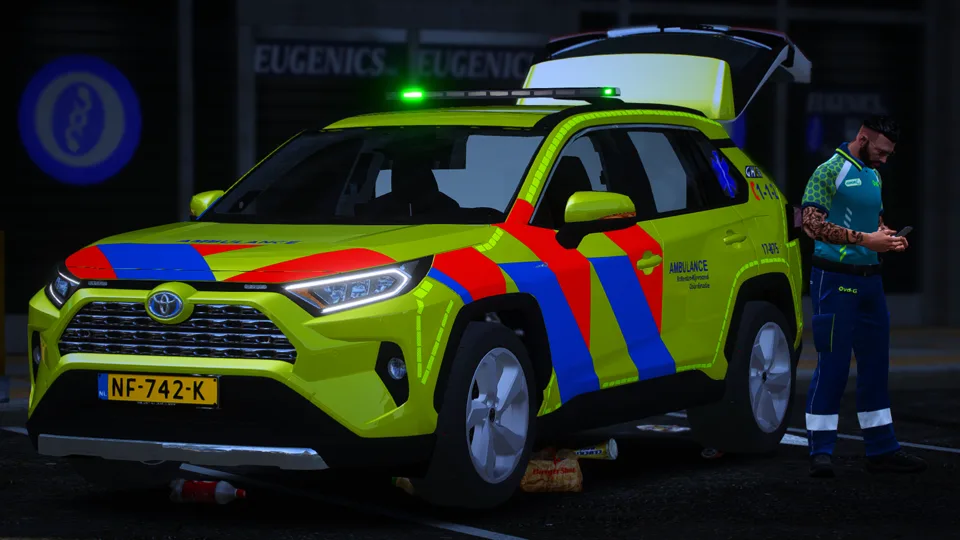Ambulance van Willemstad RP